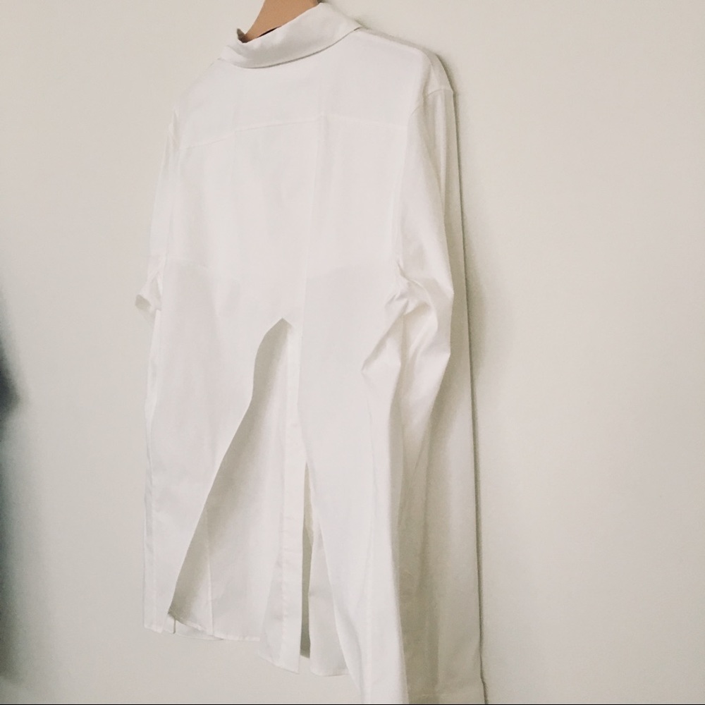 NWOT Jil Sander open back poplin Made in Italy!